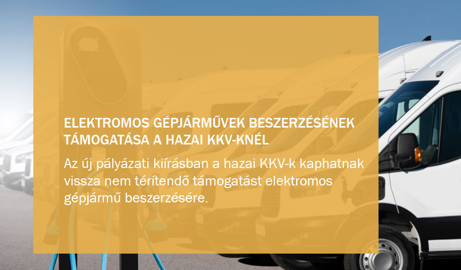 Megjelent az RRF-10.10.1-23 "Elektromos j&aacute;rmű beszerz&eacute;s t&aacute;mogat&aacute;sa" c&iacute;mű p&aacute;ly&aacute;zat hivatalos tervezete