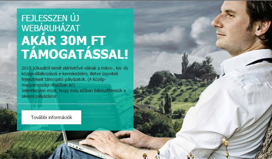 Fejlesszen &uacute;j web&aacute;ruh&aacute;zat, &uuml;gyviteli rendszert, vagy v&aacute;s&aacute;roljon informatikai eszk&ouml;z&ouml;ket t&aacute;mogat&aacute;ssal!